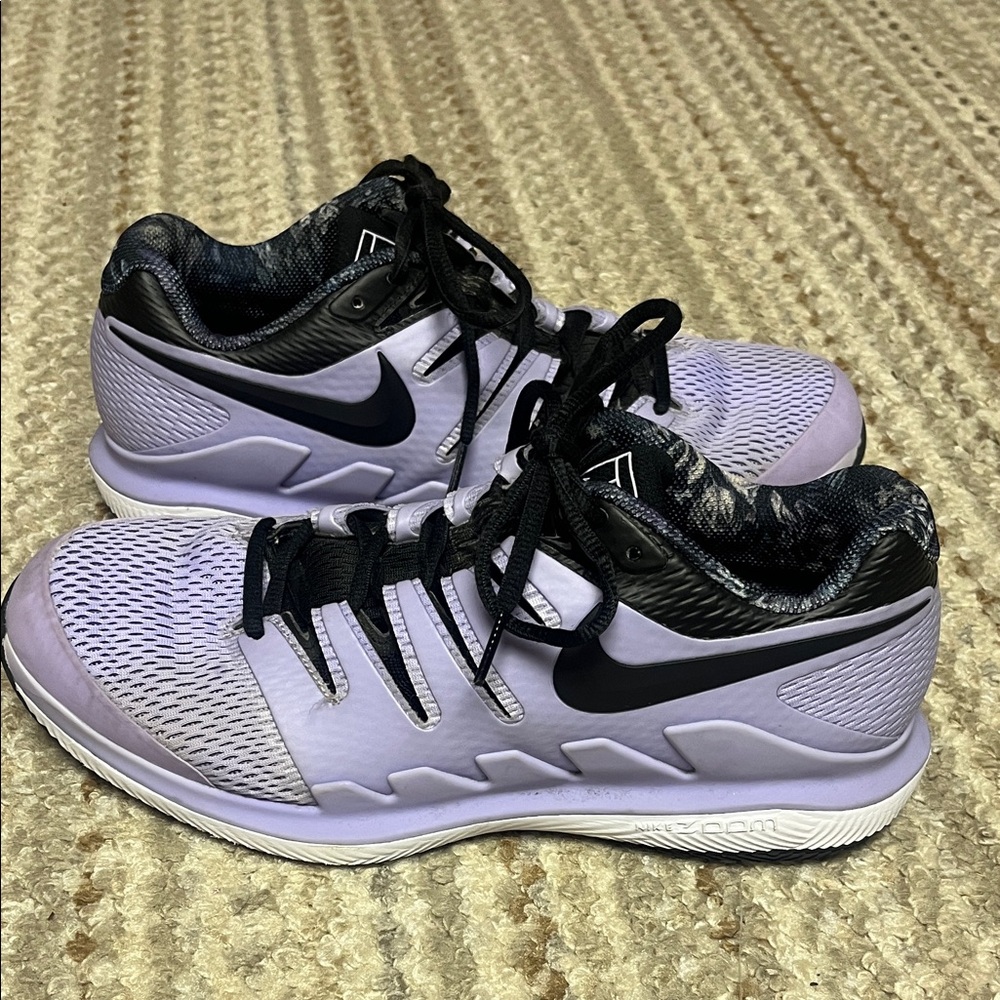 Nike Women's Air Zoom Vapor X HC AA8027 500 Purple Agate / Black Size 10